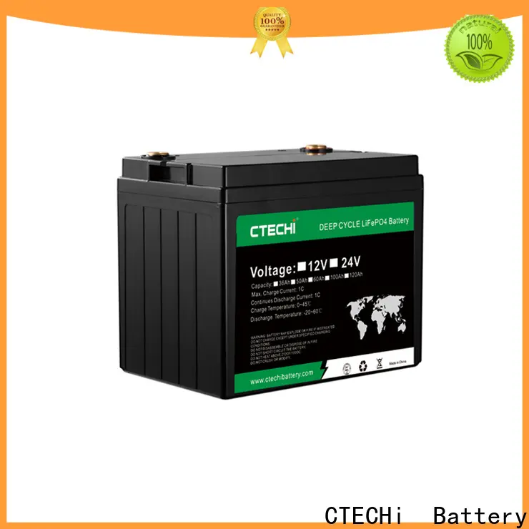 CTECHi lifepo4 pack customized for RV 1