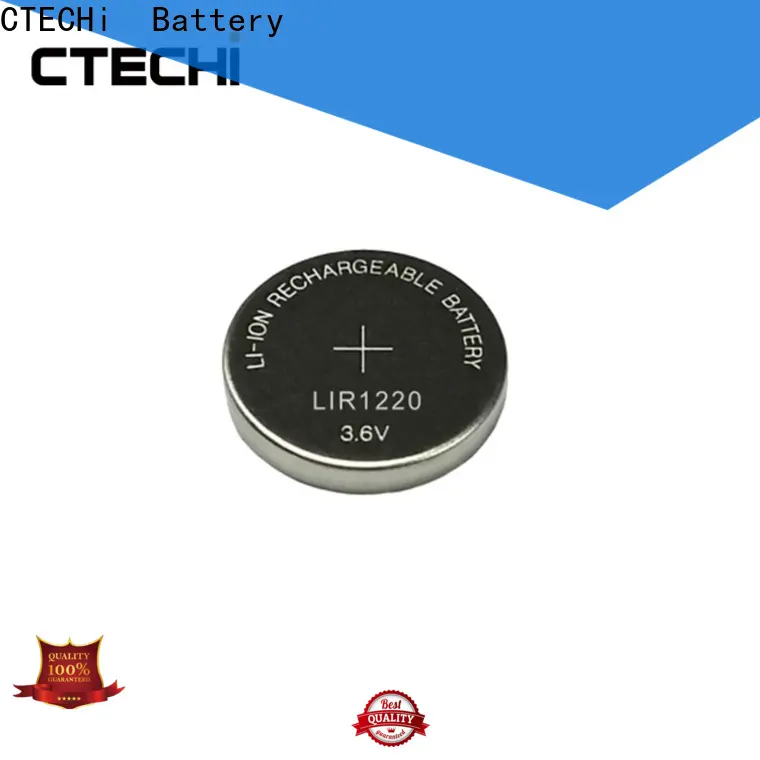 CTECHi rechargeable coin cell battery design for watch1 1