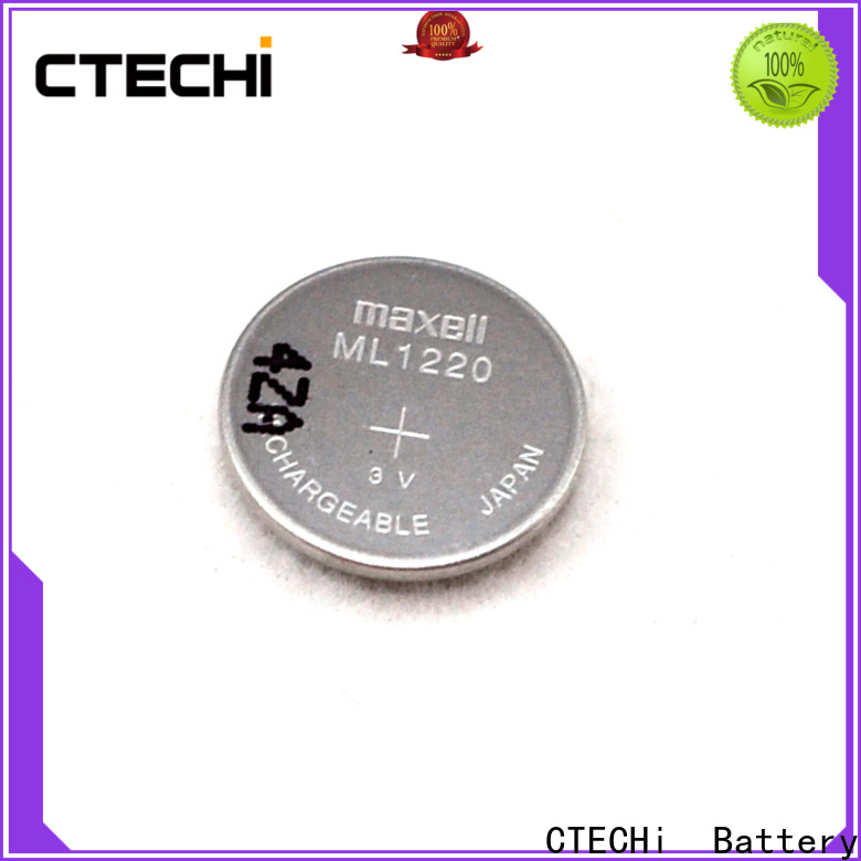 CTECHi electronic rechargeable button batteries manufacturer for car key 1