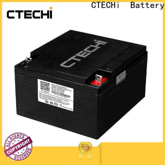 CTECHi lifepo4 pack customized for Golf Carts 1