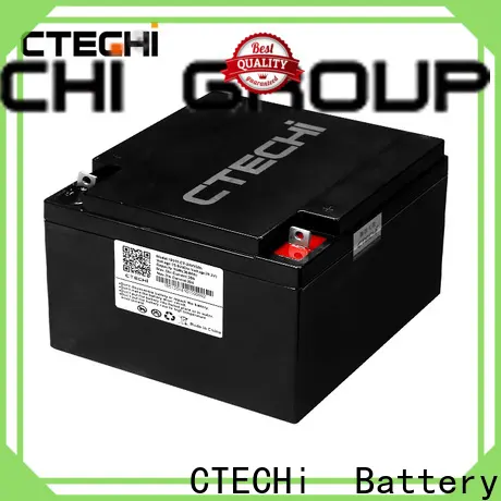 CTECHi lifepo4 pack customized for E-Sweeper 1