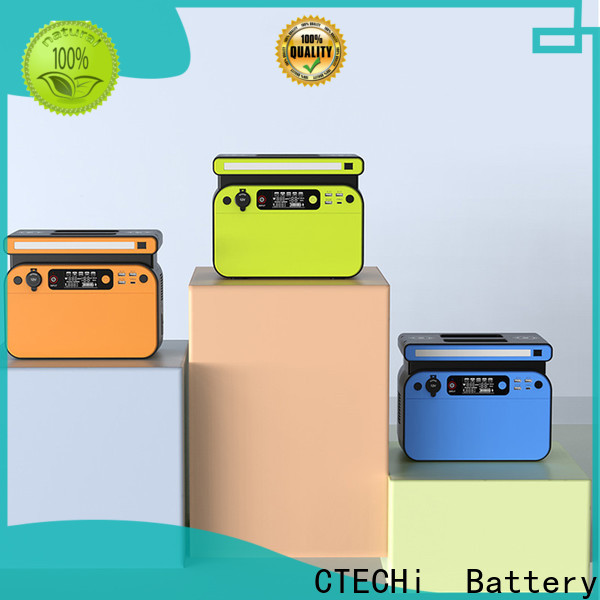 CTECHi certificated lithium battery power station manufacturer for commercial 1