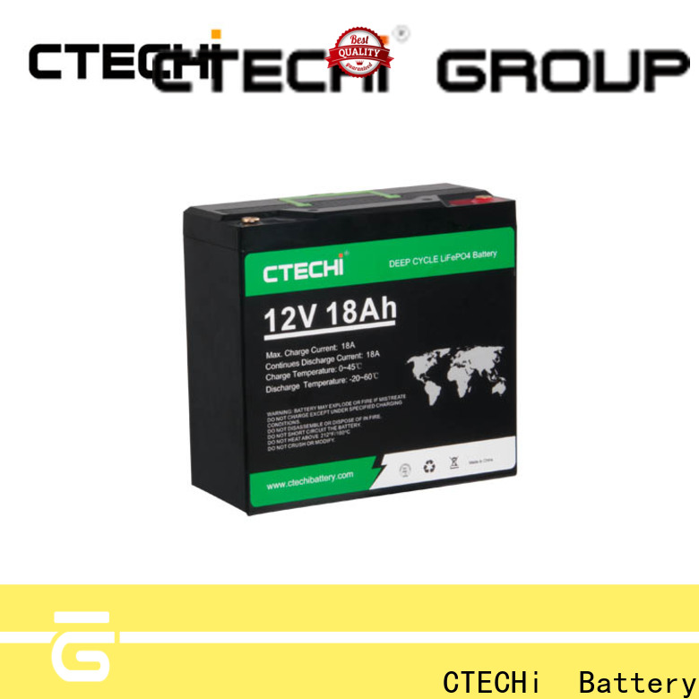 CTECHi lifep04 battery pack customized for E-Sweeper1 1