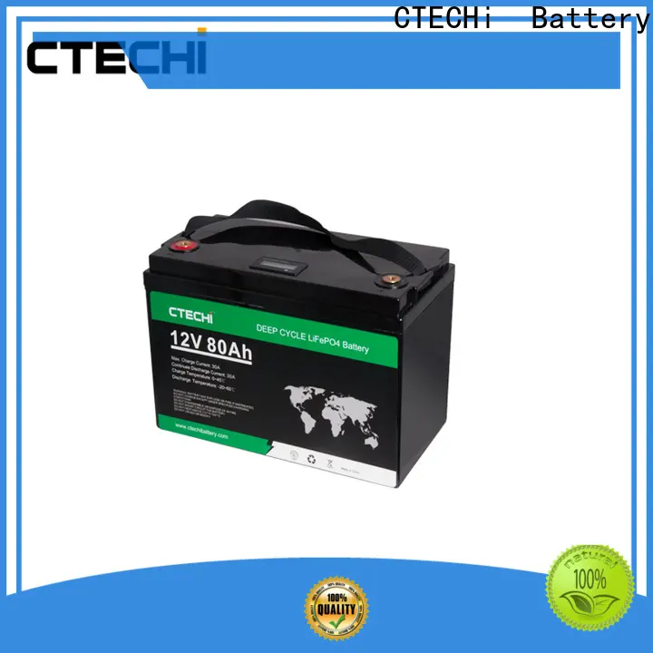 CTECHi durable lifep04 battery pack customized for E-Sweeper 1
