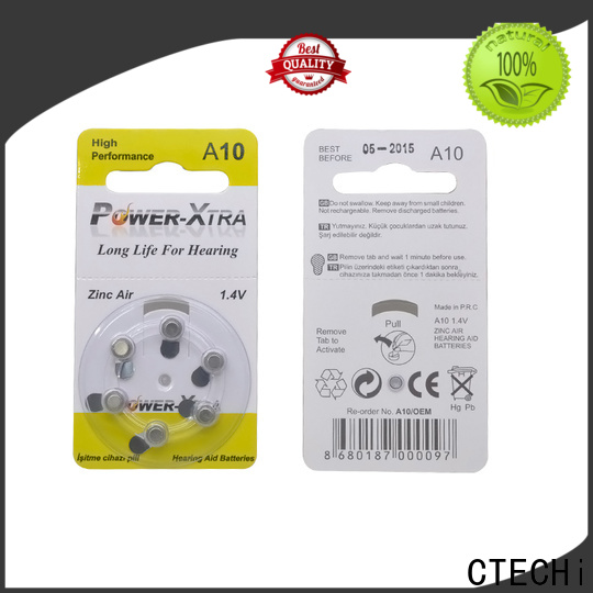 CTECHi zinc air battery series for hearing aid 1