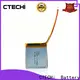 CTECHi lithium polymer battery 12v supplier for smartphone 1