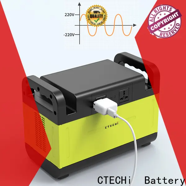 CTECHi certificated lithium portable power station factory for outdoor 1