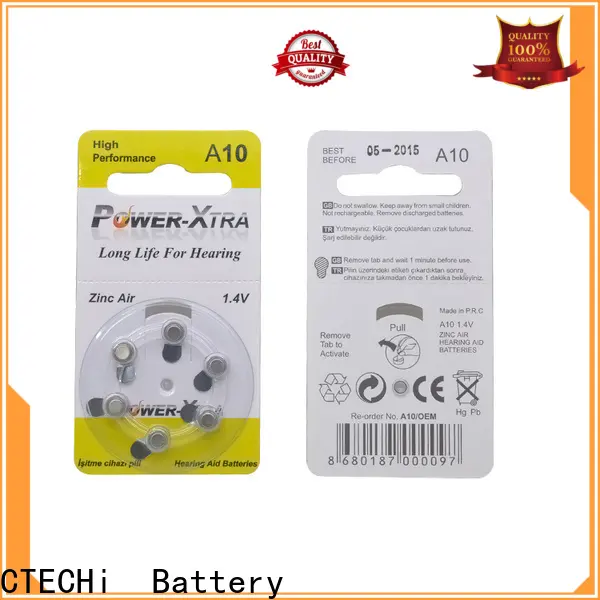 CTECHi rechargeable zinc air battery supplier for digital watch 1