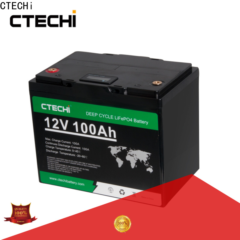 CTECHi lifepo4 power pack customized for Golf Carts 1