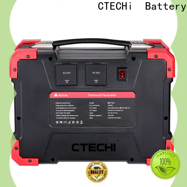 CTECHi professional 1000w power station manufacturer for commercial 1