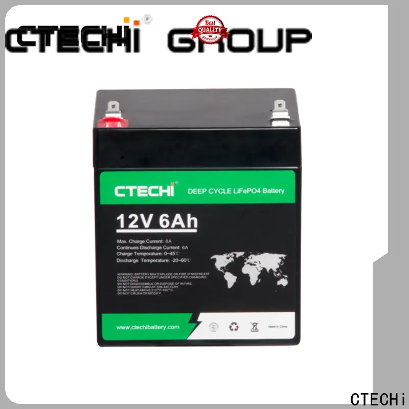 CTECHi stable lifepo4 battery kit customized for RV 1
