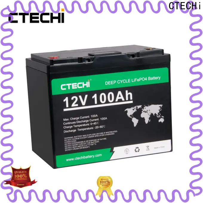CTECHi lifepo4 pack factory for Cleaning Machine 1
