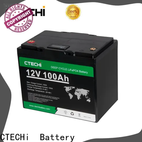 CTECHi stable lifepo4 battery kit factory for Cleaning Machine 1