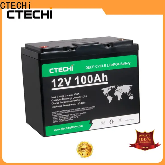 CTECHi lifep04 battery pack factory for Boats 1