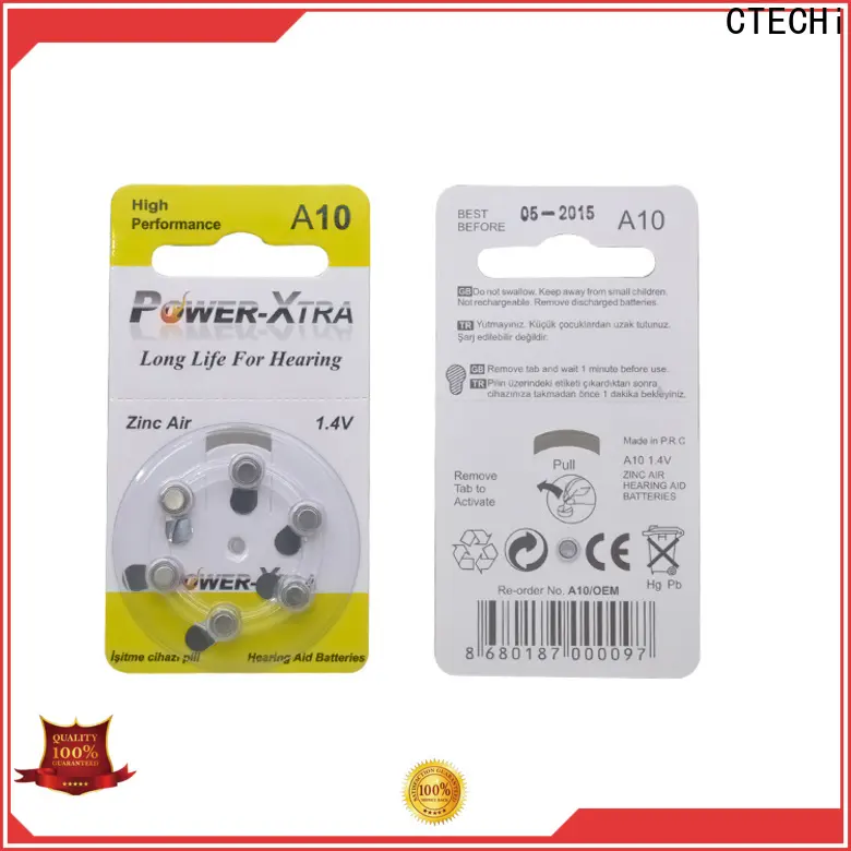 CTECHi 1.4v zinc air battery supplier for digital watch 1