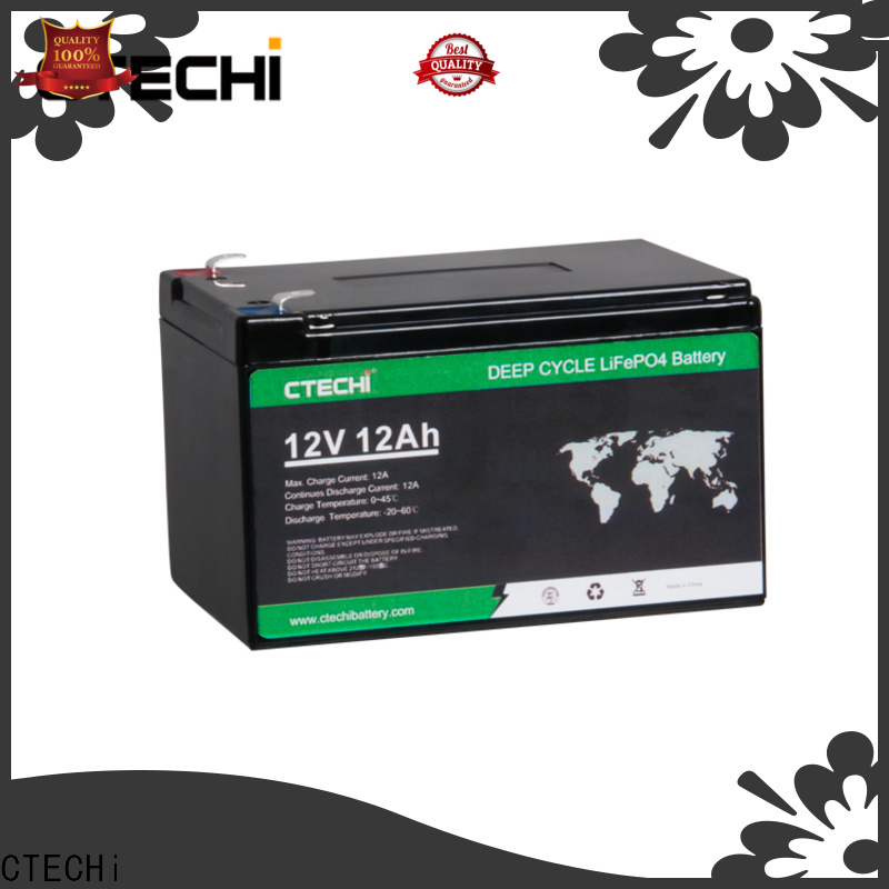 CTECHi lifepo4 battery kit factory for RV 1