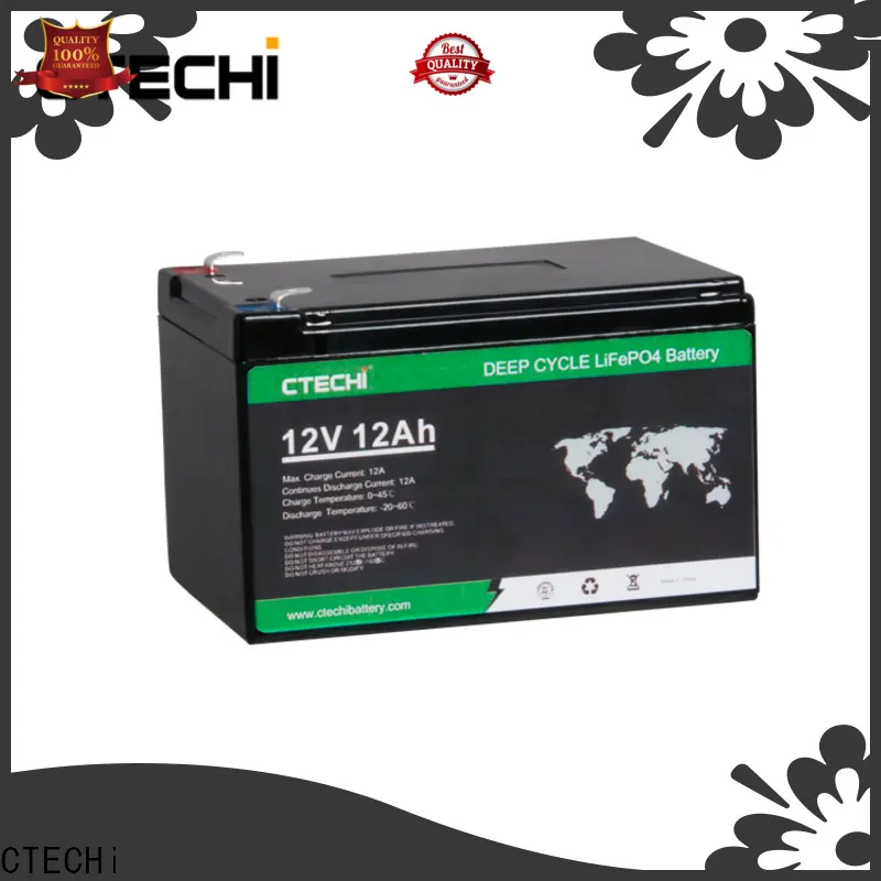 CTECHi lifepo4 battery kit factory for RV 1