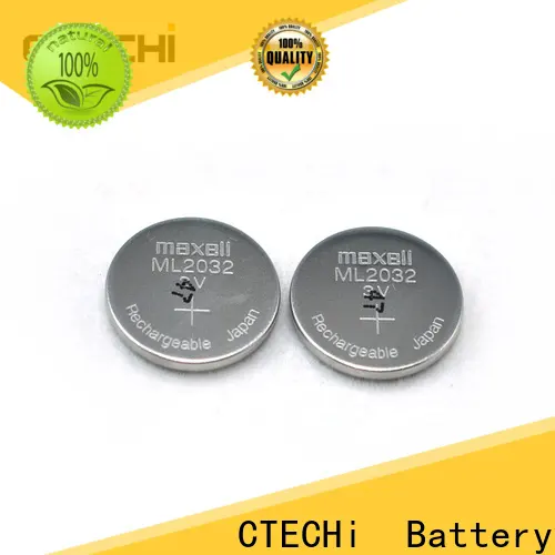 CTECHi rechargeable button batteries design for car key2 1