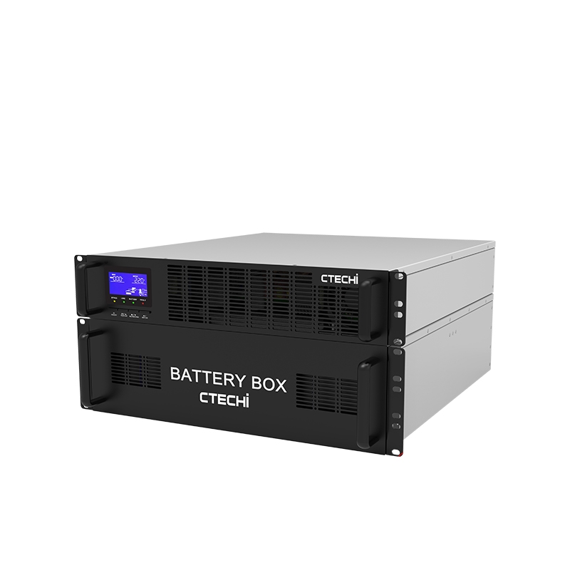 CTECHI 110 V High-Voltage LiFePO₄ UPS (6–10 kVA) – Tower & Rack-Mount, Online Double-Conversion for Data Centers 3