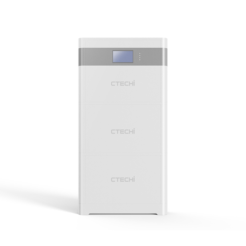 CTECHI All-in-One-Solarenergiespeichersystem für Privathaushalte – Integrierte LiFePO₄-Batterie und Wechselrichter (5–16 kWh, 3,5–8 kW, Wandmontage) 4