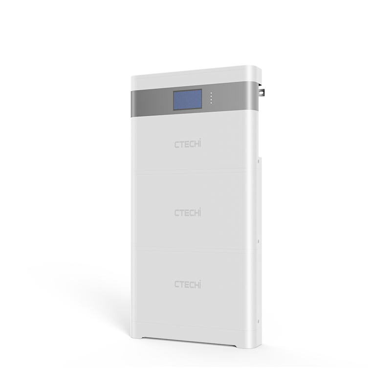 CTECHI All-in-One-Solarenergiespeichersystem für Privathaushalte – Integrierte LiFePO₄-Batterie und Wechselrichter (5–16 kWh, 3,5–8 kW, Wandmontage) 3