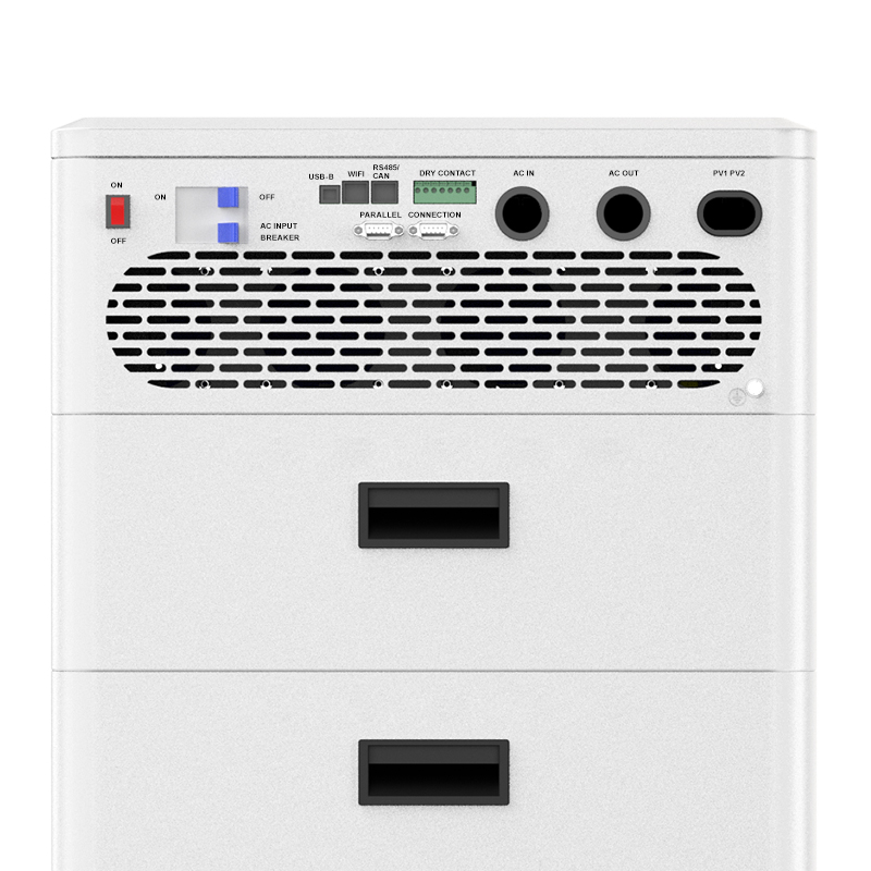 CTECHI All-in-One-Solarenergiespeichersystem für Privathaushalte – Integrierte LiFePO₄-Batterie und Wechselrichter (5–16 kWh, 3,5–8 kW, Wandmontage) 10