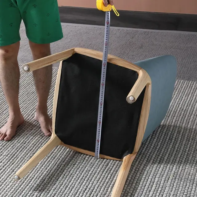 Custom Black Wood Dining Chair Factory 5