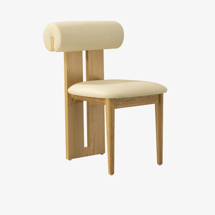 Minimalist Hippo Leather Lounge Chair 1