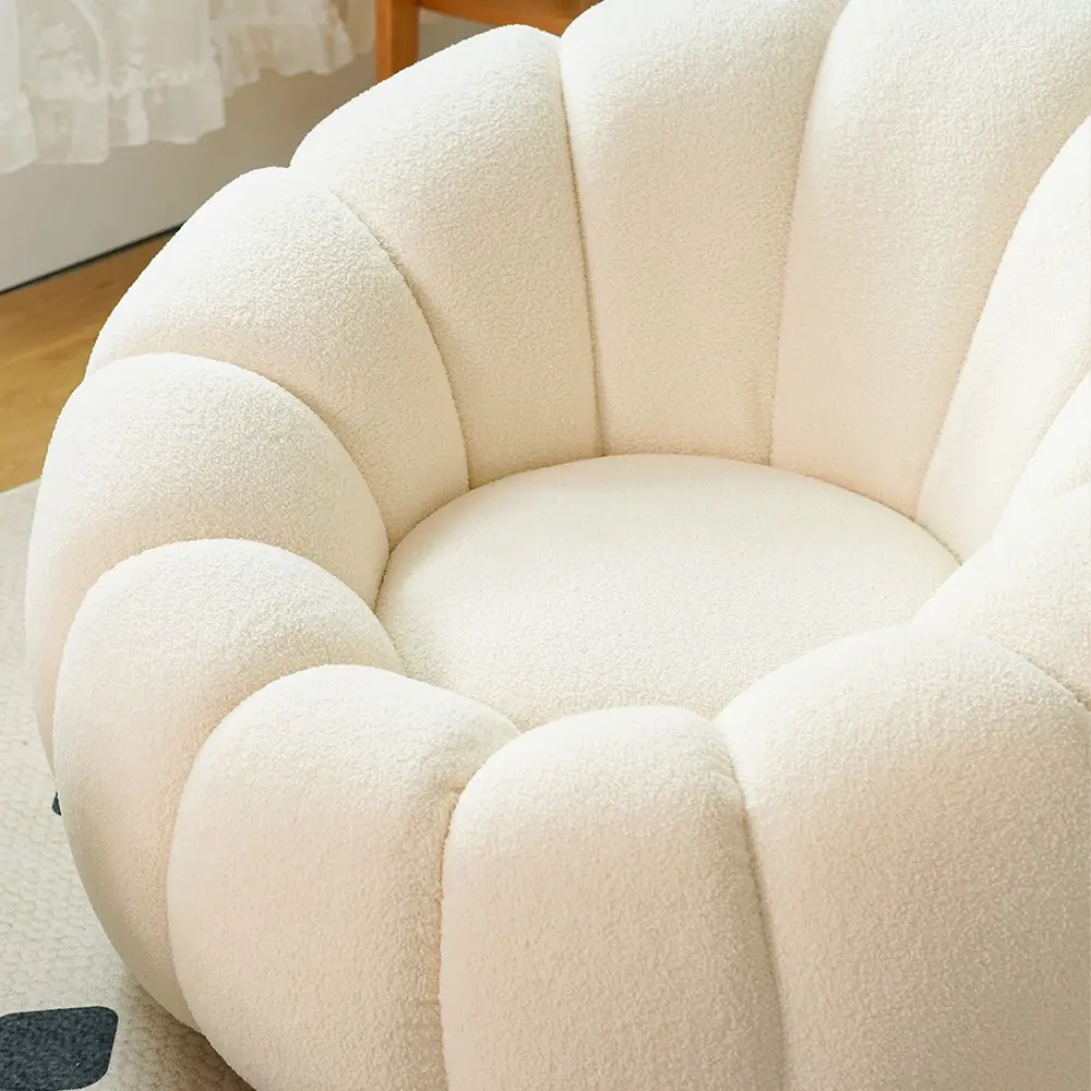 Sectional Living Room Furniture Teddy Fleece / Sherpa / Customized by MIGLIO 5792 3