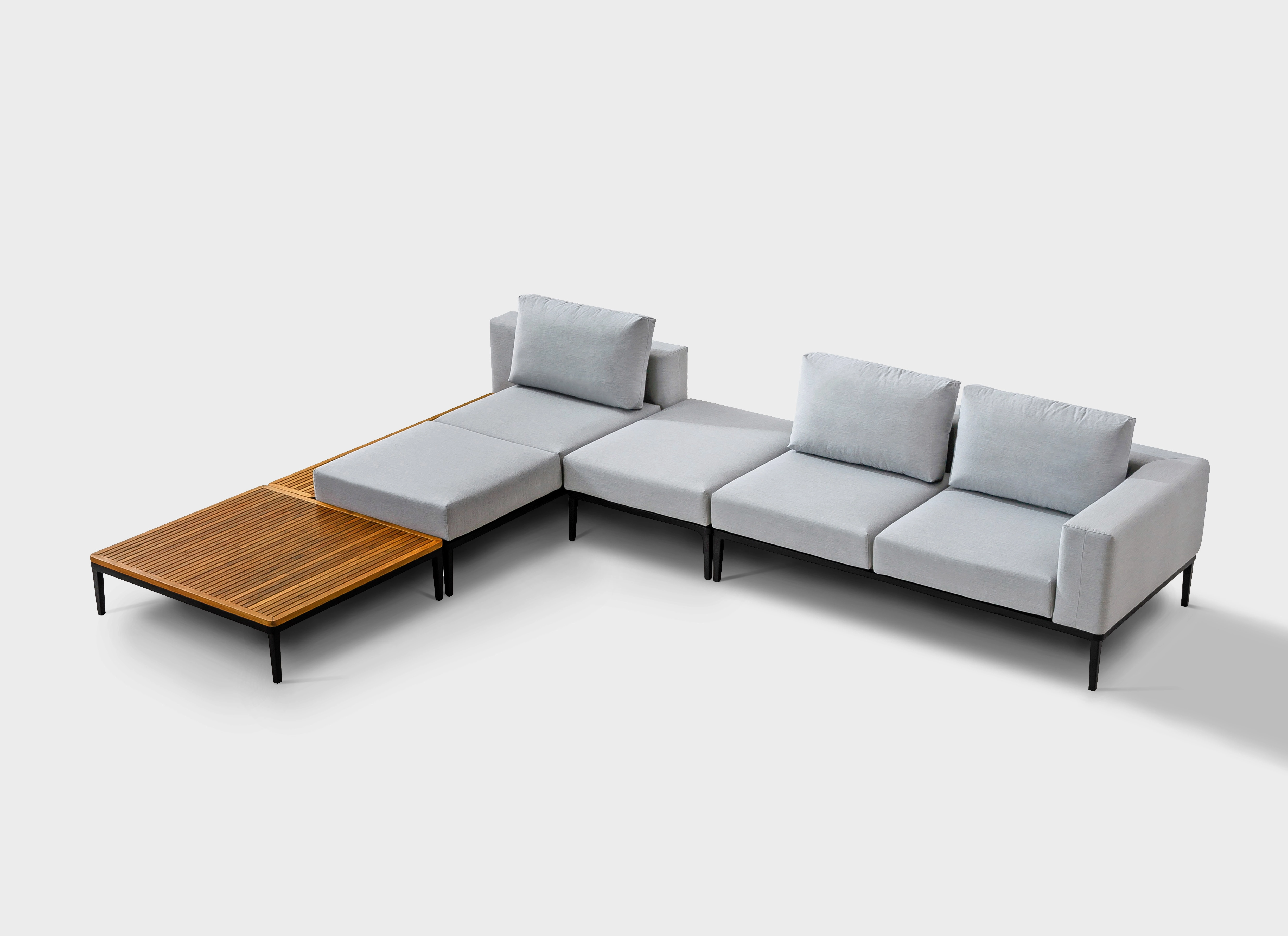 outdoor furniture l shaped couch