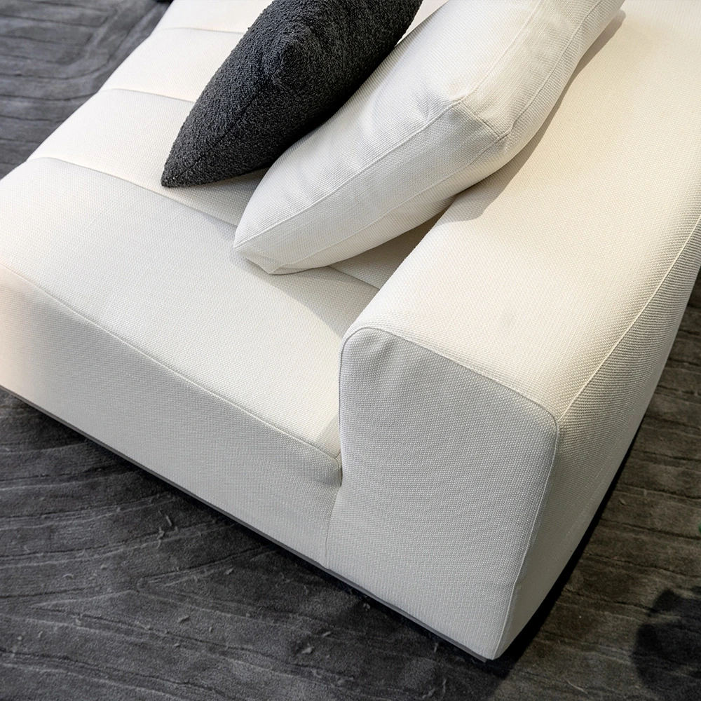 MIGLIO 5792 Sofa Factory Velvet / Cotton Linen / Customizedsupply 3