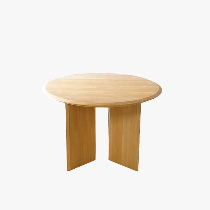 Tavolino minimalista in legno massello per set di mobili da soggiorno 1