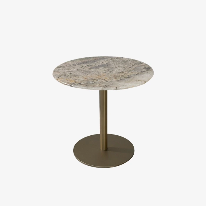 Modern Marble Top Round Side Table for Living Room 1