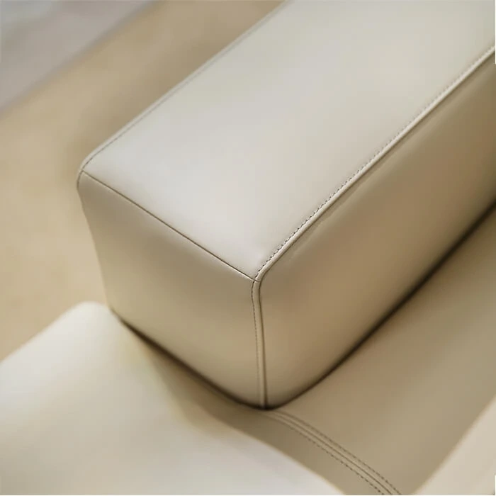 White Leather Sectional Sale M007 MIGLIO 5792wholesaler 5
