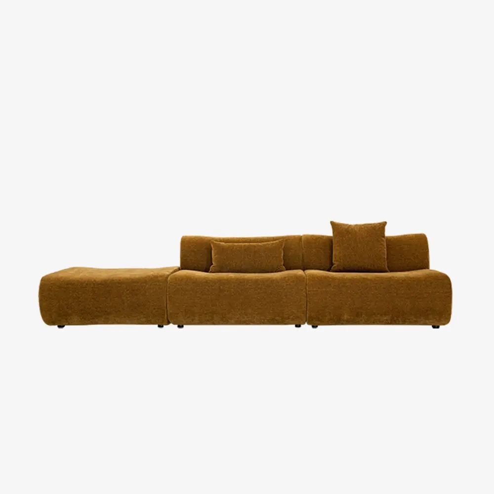 High-endmodular Couch Pieces Armless Single:101*102*67cm   Corner: 103*103*67CM   Ottoman:97*94*41CM M040 2