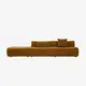 High-endmodular Couch Pieces Armless Single:101*102*67cm   Corner: 103*103*67CM   Ottoman:97*94*41CM M040 2