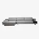 MIGLIO 5792 Outdoor Modern Couch Grey / Customizedsupply 2