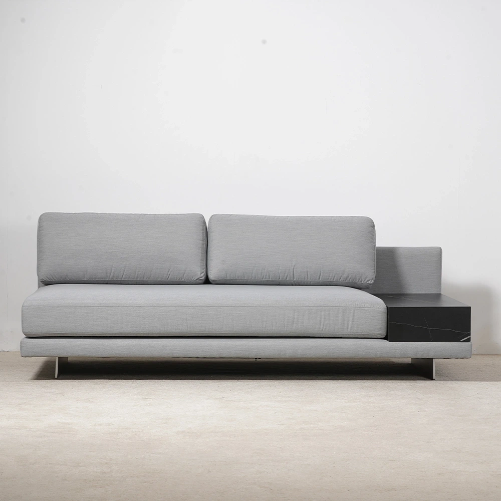 MIGLIO 5792 Outdoor Modern Couch Grey / Customizedsupply 3