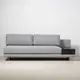 MIGLIO 5792 Outdoor Modern Couch Grey / Customizedsupply 3