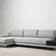 MIGLIO 5792 Outdoor Modern Couch Grey / Customizedsupply 4