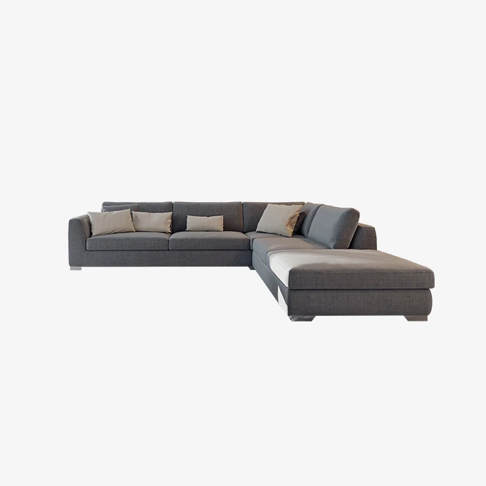 Ensemble de canapé de salon combiné de canapé en tissu de meubles minimalistes 1
