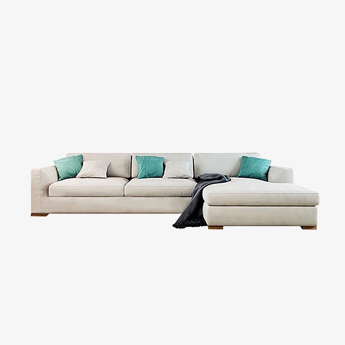 Modern Couches Loveseat Living Room Fabric Sofa Set 1