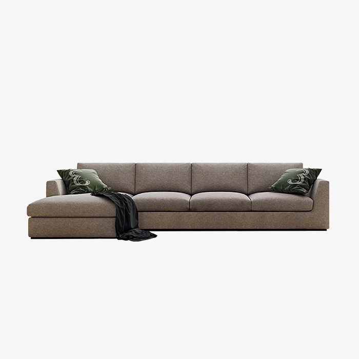 Living Room Modern 3 Seater Chaise Sofa 1