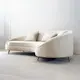 Leather and Fabric Couch MIGLIO 5792suppliers 4