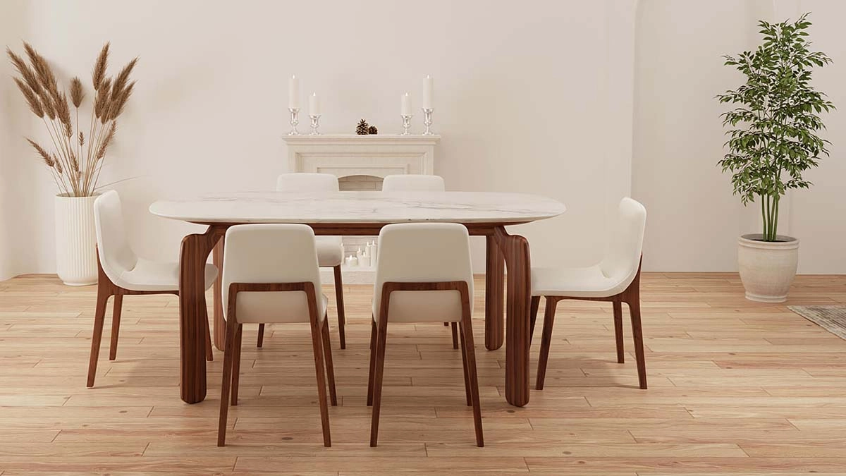 Concrete Round Dining Table