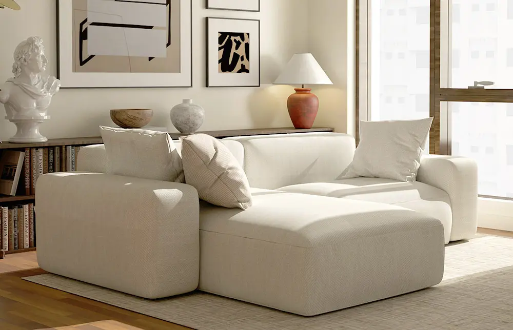 3 and 2 Seater Settees for Sale Grey/ Customized - - MIGLIO 5792 3