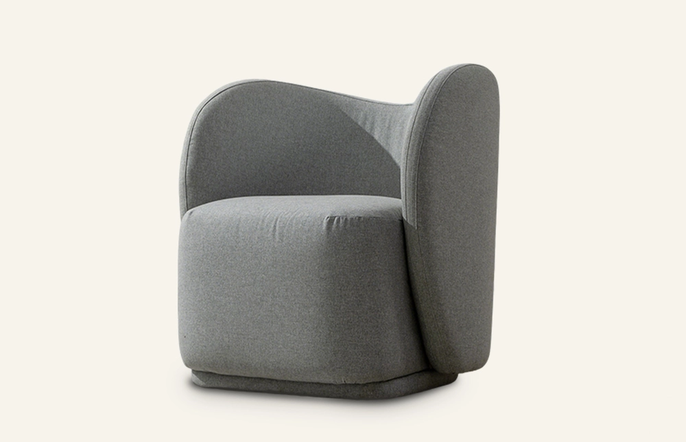modern Fabric Lounge chair indoor RC846 1