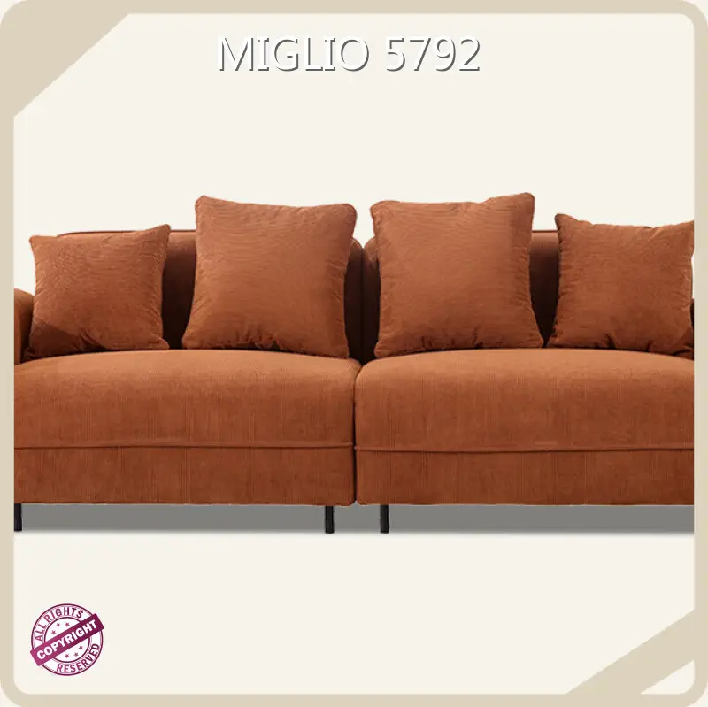 Two Seater and Three Seater Settees Indoor Set by MIGLIO 5792 1