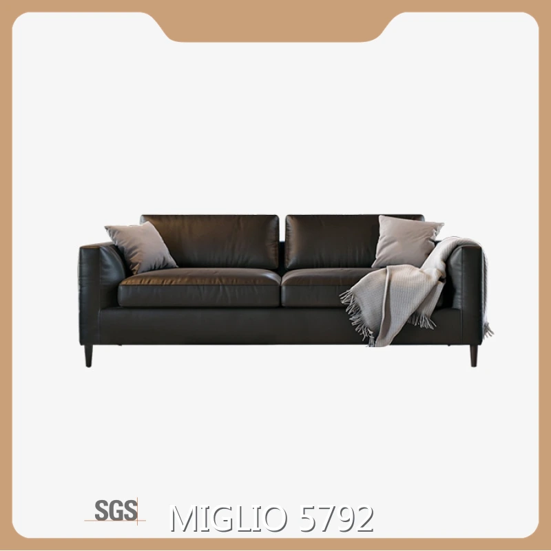 Custom Made Sofa Picture Show Leather/Customizedcompany 1