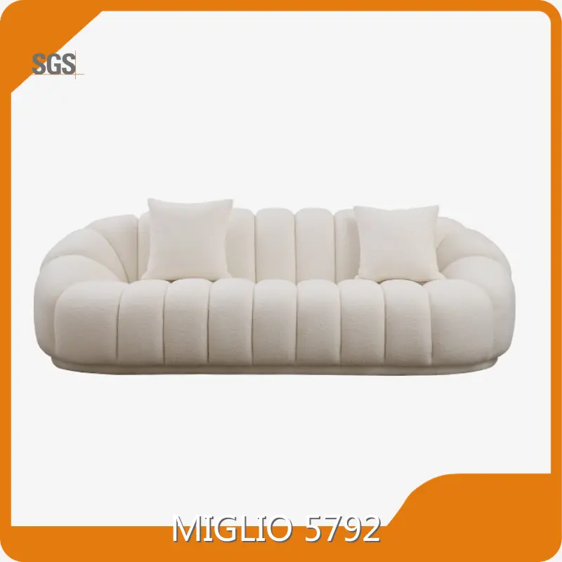 Custom Leather and Fabric Couch Manufacturers 1